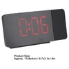 LED Projector Alarm Clock with FM Radio Snooze Function 4