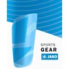 JAKO Unisex River Light Shin Pads, Light Blue/Sky Blue/Blue, M