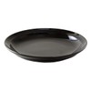 Shikkodo "Yamanaka Lacquerware" 5.0 Famous Dish, Mokumaki-shaped, Black Painted (1