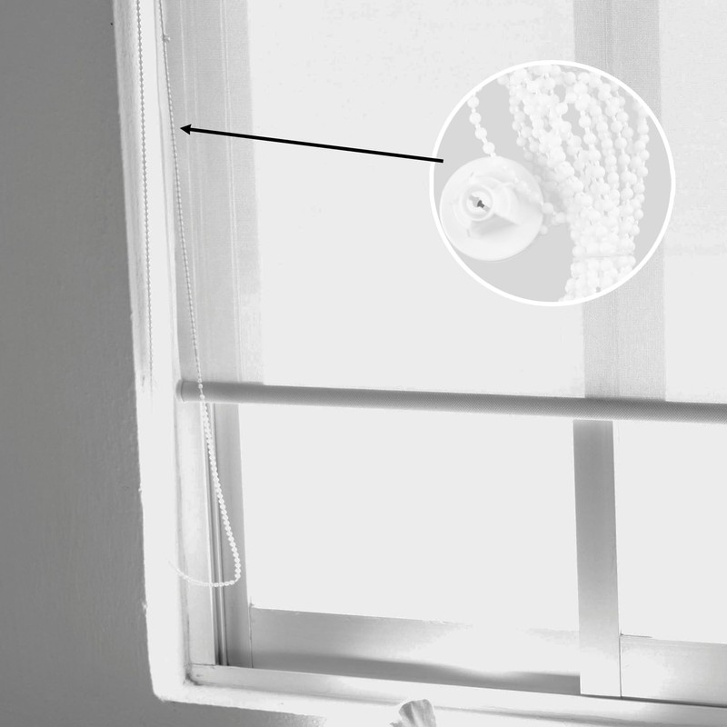 Tabanzhe Roller Blind Fittings-25mm Plastic Replacement Repair Kit for Curtain
