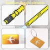 Luggage Strap with Combination Lock, Adjustable Non-Slip Luggage Strap, Long