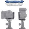 FOTGA Quick Release Plate L-Angle Vertical Quick Release Plate L-Bracket