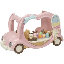 Calico Critters Ice Cream Van, Toy Vehicle for Dolls