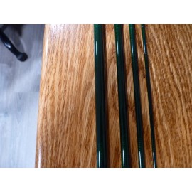Black River Fly Shop Nymph Fly Rod Blank Graphite Xi Raw Carbon Dark Forrest Green Finish 10' 3wt 4p
