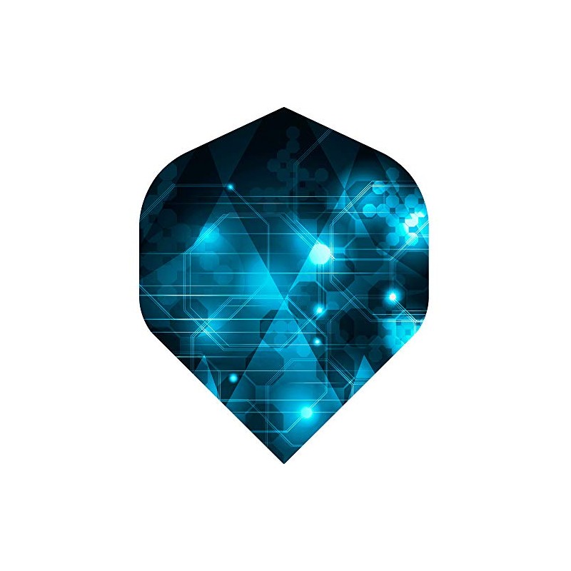 Mission Astral Dart Flights 100 Micron Standard Blue - 5