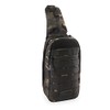 HIGHLAND TACTICAL Unisex's Tactical Sling Bag, Black Urban Camo