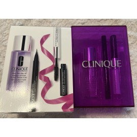clinique lash bash set pretty easy liner high impact mascara take the day off