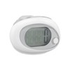 3D Pedometer Simple Step Counter with Clip Lanyard Accurate Quiet