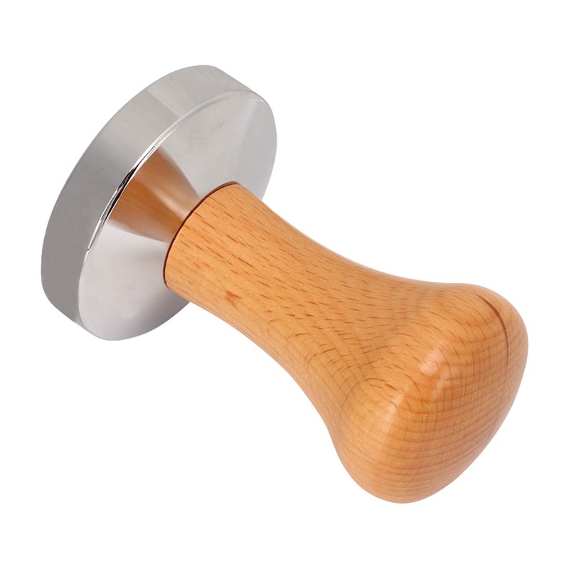 Coffee Tamper Stainless Steel Flat Bottom Tamping Tool Coffee Hand