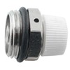 LQ Industrial 1/2inch External Thread Manual Radiator Bleed Valve Nickel