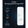 Luminea Home Control Motion Sensor: WiFi Indoor Motion Sensor for