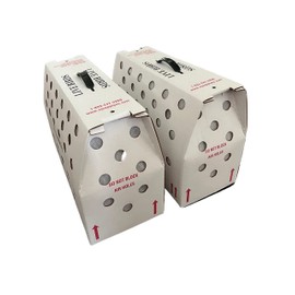 Live Bird Shipping Boxes Chickens , Poultry , Gamefowl ,Pigeons, & Canaries 2 PKS