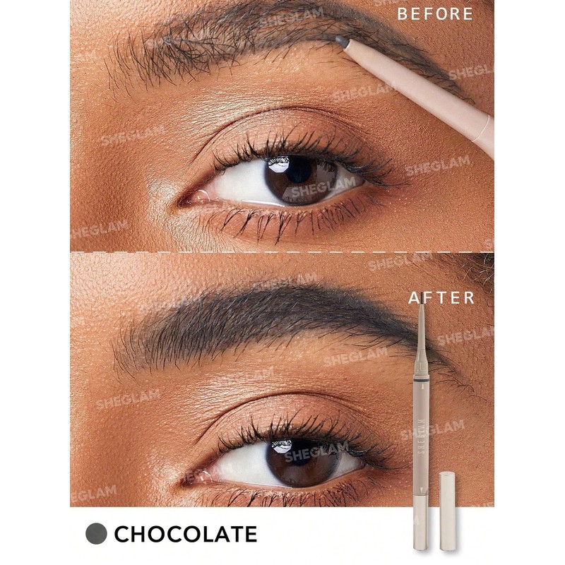 SHEGLAM Dual-Sided Eyebrow Pencils Cream Waterproof Long Lasting Eye brow