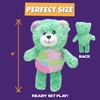 Pet Factory Logical Pet Patchwork Squeaky Plush Dog Toy, Randomly