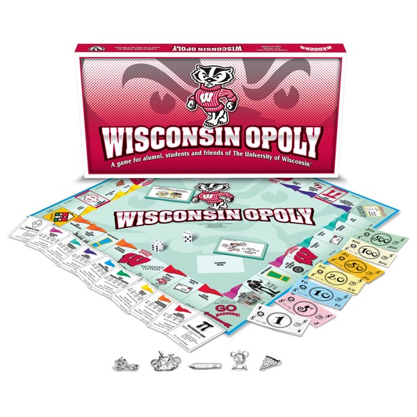 Late for the Sky University of Wisconsin - Wisconsinopoly,Red, White