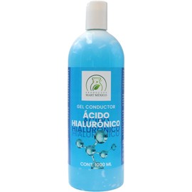 Gel Conductor Con Ácido Hialurónico Aparatología (1 Litro) Facial -Corporal