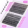 Pawotence Lash Clusters 280pcs Individual Lashes 30D 40D Cluster Eyelash