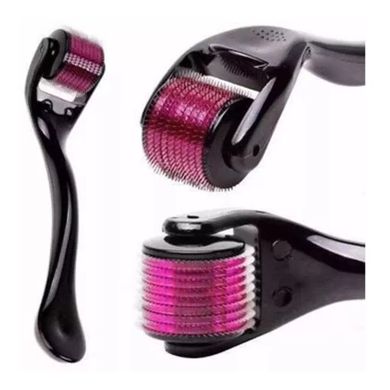 Dermaroller Regenera Colageno Cabello Barba Medida 0.5
