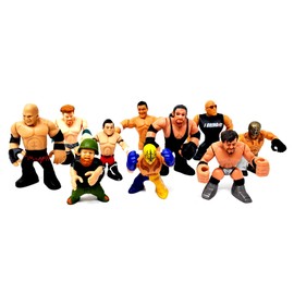 Wrestler Wrestling Royal Rumble Set of 10 Rumbler Random Figures