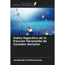 Índice fagocítico de la fracción flavonoide de Cynodon dactylon