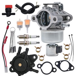 FINDCARB 20 853 95-s Carburetor with Gaskets and Fuel Pump for Kohler SV590 SV600 SV610 SV620 19HP 20HP 21HP 22HP Engine Fits 20-853-95-S 20 853 71-S 20-853-33-S