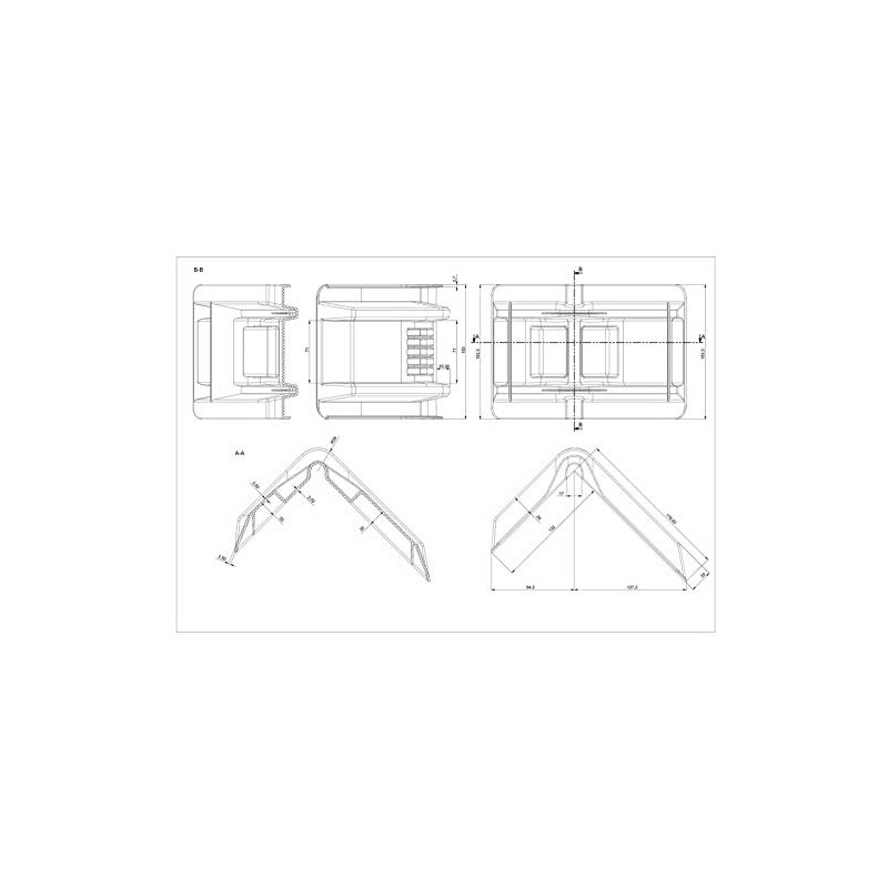 Edge protection edge protector for load securing for lorries lashing