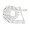 SAISN Telephone Handset Cord Modular Coiled Phone Curly Cable (15