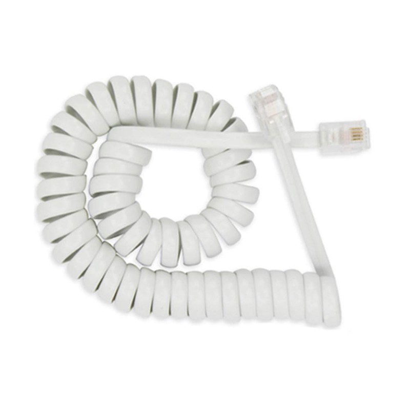 SAISN Telephone Handset Cord Modular Coiled Phone Curly Cable (15
