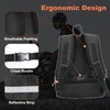 JLDTOP Motorcycle Helmet Backpack Waterproof Oxford Motorcycle Backpack with Helmet
