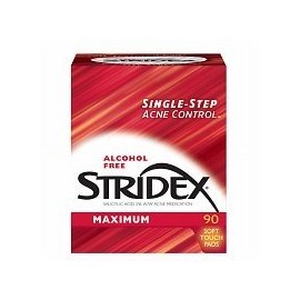 Stridex Daily Care Acne Pads with Salicylic Acid, Maximum Strength, 90 ea - 2pc