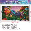 YALKIN 5D Diamond Painting Kits for Adults, Large Mushroom Diamond