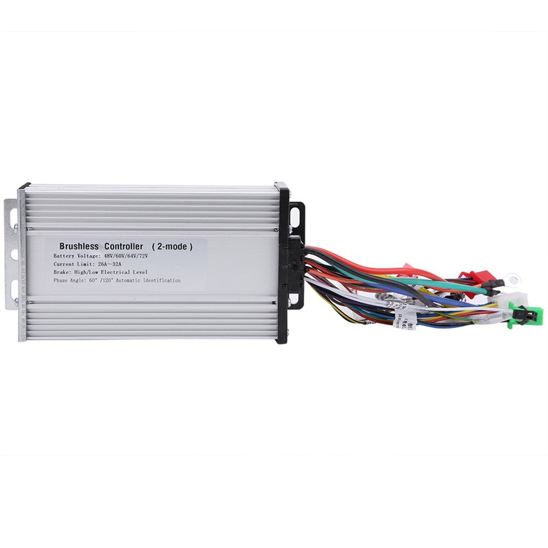 12Tube Dual Mode Rectangula E‑Bike Brushless Speed Motor Controller for