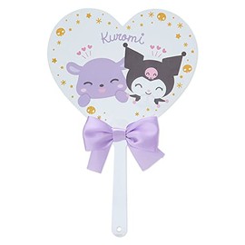 Sanrio 765112 Kuromi Clear Mini Fan (Nico Nico)