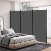 SEGAWE 3 Panel Room Divider 6Ft Folding Privacy Screen Freestanding