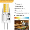 NoBrand LED Bulb T3 JC Bi-Pin Base 3W AC/DC 12V
