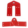 2 Pieces Attic Ladder Hinge Aluminum Step Ladder Hinges Replacement