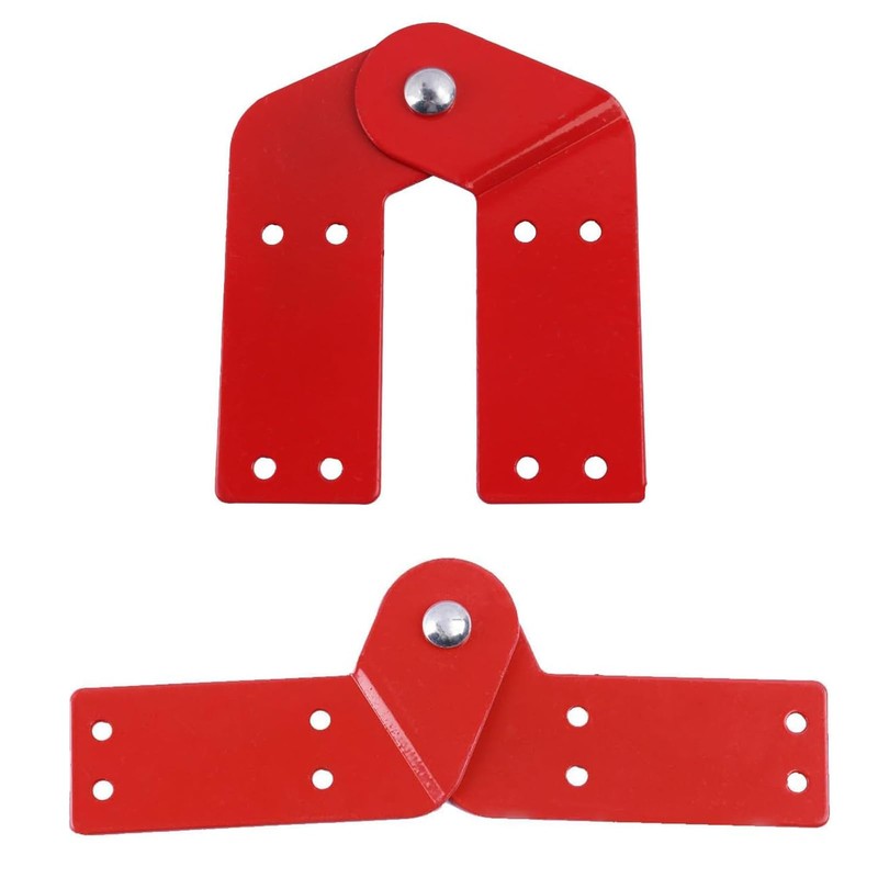 2 Pieces Attic Ladder Hinge Aluminum Step Ladder Hinges Replacement