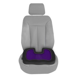 FH Group Universal Fit Memory Foam Seat Cushion for Anywhere - Tailbone Cushion - Coccyx Cushion for Car, Work, and Home Purple