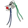 Macaroni Edge Bag Charm Heart Padlock Lanyard Key Holder Key