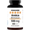 MONOHERB Arnica Extract 500 mg -180 Capsules