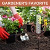 pearlstar Rain Gauge Bird Copper Rain Gauges Outdoor with Large