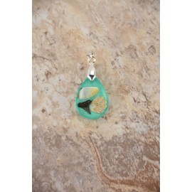 Shark Tooth & Shells Pendant Necklace