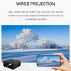 Mini Projector Multifunction HD 1080P WiFi Wireless Wired Screen Projection