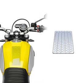 STOMPGRIP | Motorcycle Center Tank Pad Protector | Universal Fit | Pint | Icon Clear