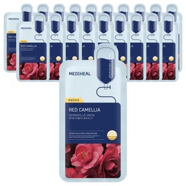 Mediheal Derma Plus Camellia Mask, 10-pack, 2 packs / 메디힐 더마플러스 동백 마스크, 10개입, 2개