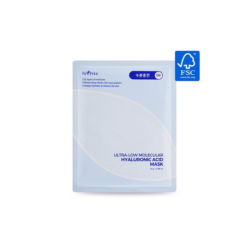 Ultra-low molecular hyaluronic acid mask 30 sheets / 초저분자 히아루론산