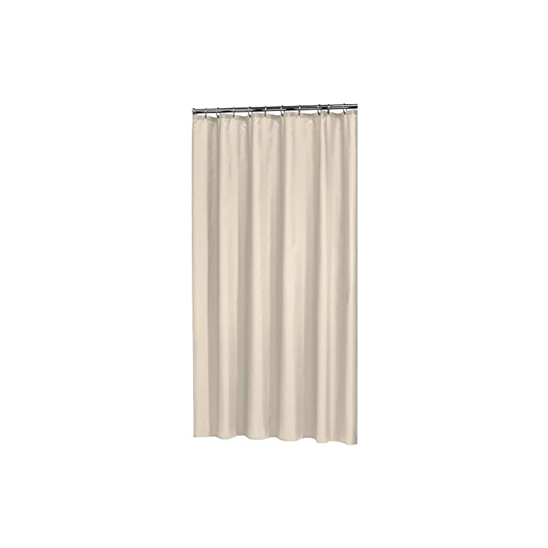 Sealskin Granada Shower Curtain, PEVA, Beige, 180 x 200 cm