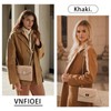 VNFIOEI Women's Small Shoulder Bag Elegant Handbag, apricot