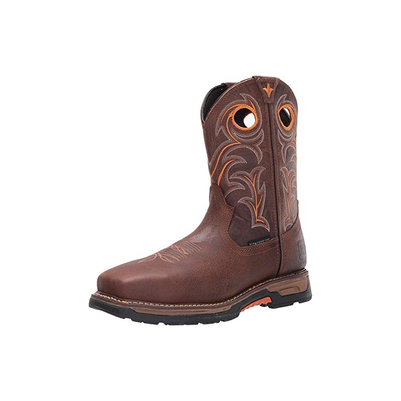 Dan Post Storms Eye Waterproof Composite Toe EH Brown/Orange 10.5