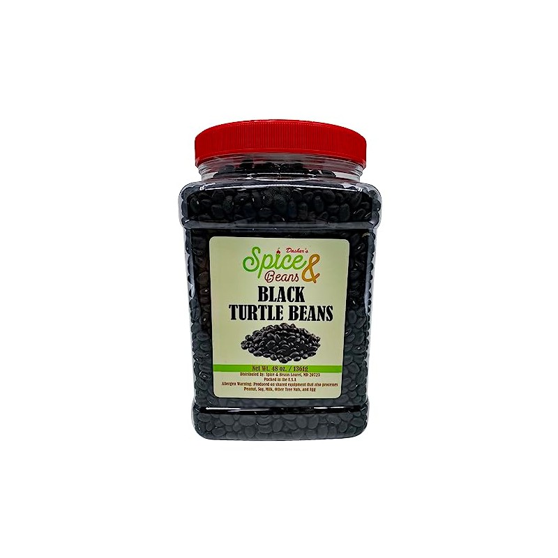 Black Turtle Beans | Triple Cleaned | Grown in the